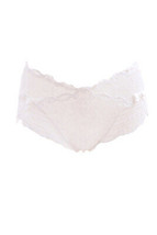 AGENT PROVOCATEUR Donne Slip Lussuosa Pizzo Bianca Taglia S - £44.90 GBP