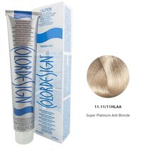 Color Design Permanent Hair Color - 11.11/11HLAA  Super Platinum Ash Blonde - £11.21 GBP