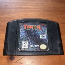 Turok 2: Seeds of Evil Black Nintendo 64 N64 Authentic Cart Only Tested - £8.62 GBP