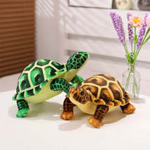 30cm Cartoon Simulation Stuffed Tortoise Realistic Sea Turtle Animal Plush Baby  - $6.58