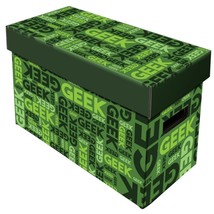 BCW Short Comic Storage Box - Art - Geek Green - Holds 150 comics - £32.03 GBP