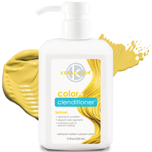 KeraColor Color Clenditioner - Lemon, 12 Oz. - £17.18 GBP