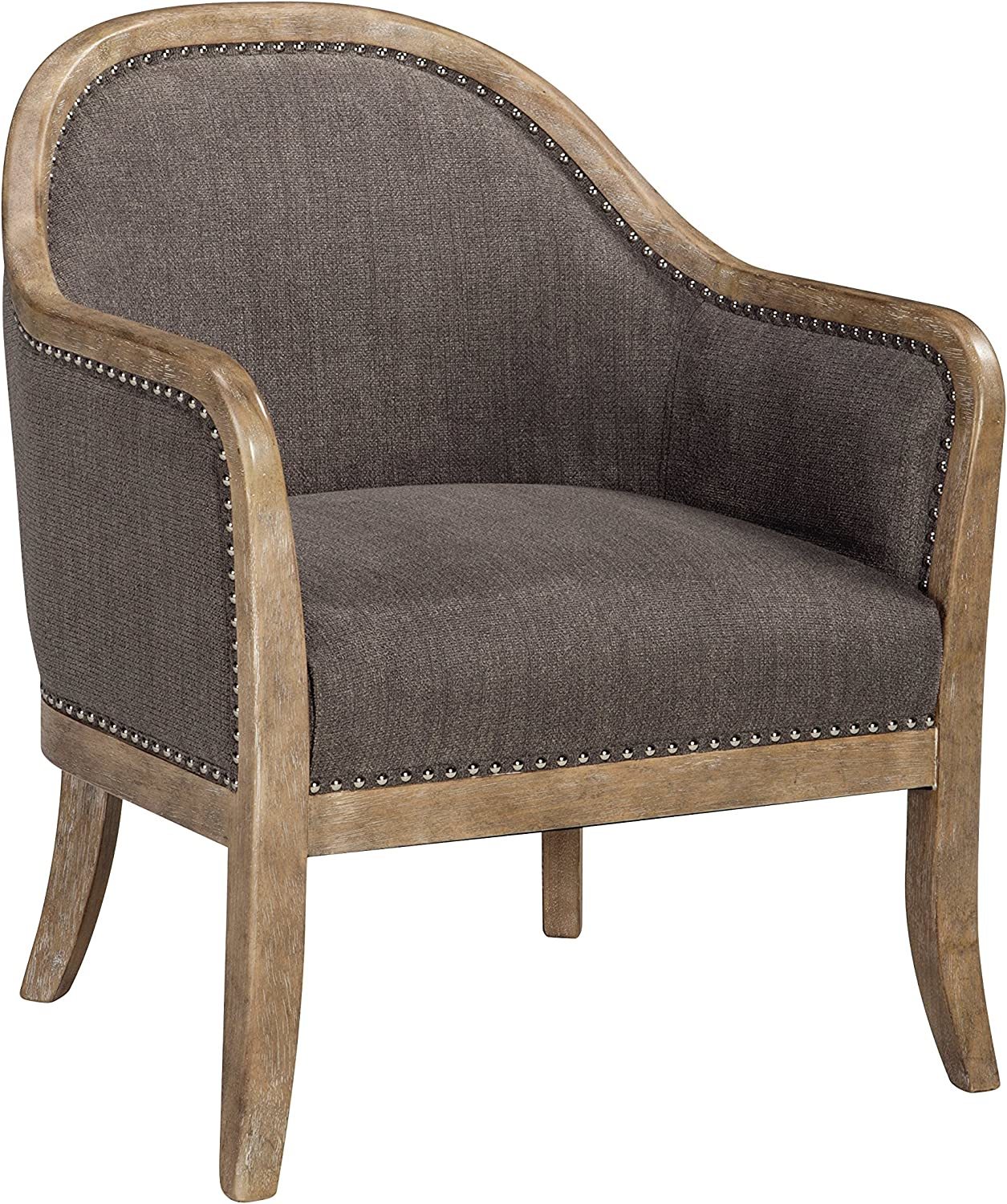 Signature Design by Ashley Engineer Vintage Casual Accent Chair with, Brown - $419.99