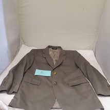 JOS A BANK Mens Blazer 100% Wool Sport Coat Jacket 40R Tobacco Brown - $24.75
