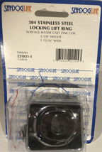 SEA DOG #221831-1 Surface Mount Locking Lift Ring-NEW-SHIPS SAME BUSINES... - £14.94 GBP