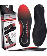 Physix Gear Orthotic Insoles - Arch Support for Plantar Fasciitis, Red/B... - $376.14 MXN