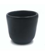 Original Chamba Black Clay Mug Set  4 Handmade 8 oz Coffee Cups  Organ... - $151.39 CAD