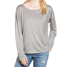 Madewell heather grey Libretto wide long sleeve top extra extra small MSRP 45 - £11.72 GBP