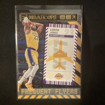 2021-22 Panini NBA Hoops LeBron James Frequent Flyers Insert #13 Lakers - £6.10 GBP