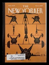 COVER ONLY The New Yorker August 6 2012 Theme Cover London 2012 by Frank Viva - £7.55 GBP