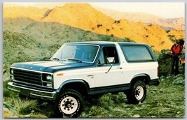 Postcard Ford Bronco America&#39;s Most Advanced Family 4 Wheeler Advertisment - £3.87 GBP