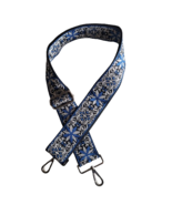 Adjustable Wide Blue Crossbody Strap Replacement for Handbag Purse 2 inc... - $22.27 CAD