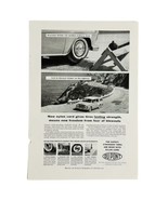 Vintage 1950&#39;s Dupont Nylon Cords Tires Magazine Print Ad Rambler Statio... - €5,75 EUR