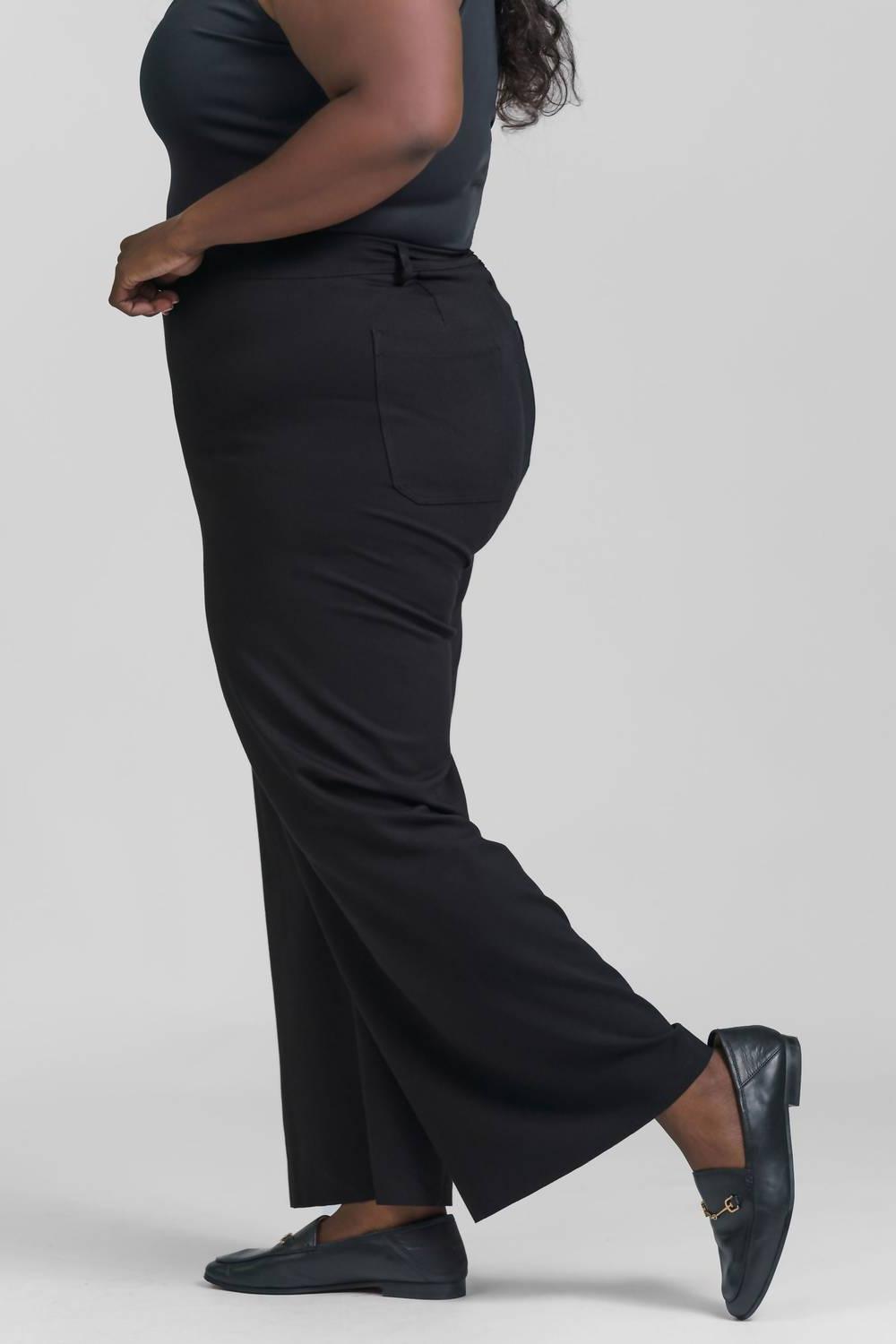 Lysse Erin High Waist Wide Leg Ponte Pant - Plus Size Size 1X - $103.95