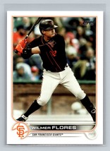 Wilmer Flores #408 2022 Topps San Francisco Giants - £1.59 GBP