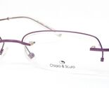 Chiaro &amp; Scuro GIAVA 5 ST 93 Purple Unique RARE EYEGLASSES 50mm Italy (N... - $96.26