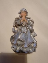 Angel Figure Figurine Praying In Band Mini Statue 5&quot; Holiday Decor - £16.99 GBP