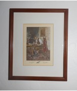 Vintage Winter Evening Golf Print - By H.W. Dendy Sadler - $68.93