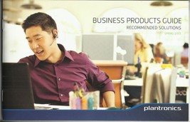 Plantronics BUSINESS PRODUCTS GUIDE catalog 2013 Headsets brochure adver... - $360.56 MXN