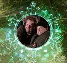 Home Alone 2 Wet Sticky Bandits Snowflake Lit Holiday Christmas Tree Ornament - £12.78 GBP