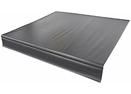 Solera V000334409 Universal awning replacement fabric solid black 17&#39; ( 16&#39; 1&quot;) - £213.54 GBP