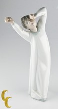 Lladro &quot;Boy Awaking&quot; #4870 Standing boy Stretching Yawning Unique Gift - $1,500.84 MXN