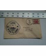 Postal Cover Envelope 1934 Postmark USS Portland ME Ship Ring Buoy Home ... - $12.89 CAD