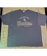 Colorado Rockies Baseball Gray T Shirt 2XL Mens MLB Genuine Merchandise ... - $460.37 MXN
