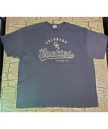 Colorado Rockies Baseball Gray T Shirt 2XL Mens MLB Genuine Merchandise ... - £18.99 GBP