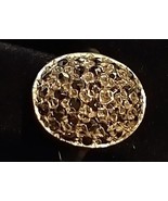 Vintage sterling silver ring with lots of sparkle - Size 5.5 - £8.81 GBP
