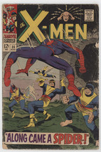 Uncanny X-Men 35 Marvel 1967 GD VG Spider-Man Roy Thomas - $128.70