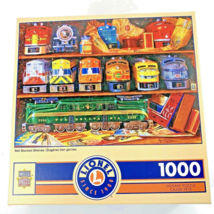 Lionel Train Engines 1000 Piece Jigsaw Puzzle Well Stocked Shelves 26x19 NEW - £11.35 GBP