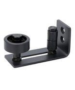 Boyel Living 4.88 in. Black Steel Heavy-Duty Adjustable Sliding Barn Doo... - $17.33