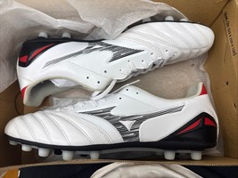 MIZUNO MORELIA NEO IV P1GA233509  Super White Pearl × Black New 10.5 - $158.39