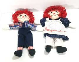 Vintage 70&#39;s Raggedy Ann and Andy Dolls - £26.62 GBP