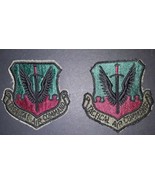 2 USAF TACTICAL AIR COMMAND PATCHes SUBDUED BDU UNIFORM MILITARY AVIATIO... - £10.66 GBP