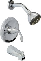 Chrome Single-Handle Tub And Shower Faucet From Huntington Brass 14630-01. - £44.69 GBP