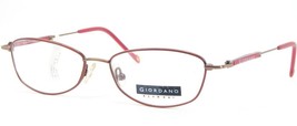 Vintage Giordano GA0334 13 Red Unique Rare Eyeglasses Glasses Frame 50-15-135mm - $49.50