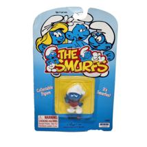 VINTAGE 1995 THE SMURFS SLOUCHY SMURF FIGURE BRAND NEW IN PACKAGE NOS IR... - $23.75
