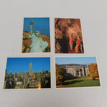 Lot 4 Vintage New York Postcards UNPOSTED Statue Liberty Empire State Building - £12.18 GBP