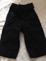 *Cherokee Baby  Pants, size 12 mo,  black,  cotton - £5.55 GBP