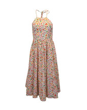 Caroline Constas Gretta Printed Midi Dress In Cotton Women Multicolor Xs - £149.09 GBP