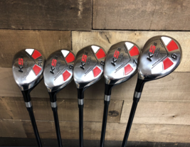 USED Left Handed Tall Senior Ladies Majek Hybrid Set #6-PW Graphite 2854-4L24 - £265.08 GBP