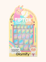 GLAMIFY TIPTOK MANIS FOR MINIS PRE-GLUED 24 PRESS-ONS #NTKD02 - $4.50
