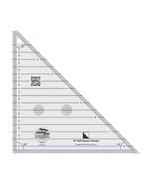 Creative Grids 45 Degree Half-Square Triangle 8-1/2in Quilt Ruler - £24.34 GBP