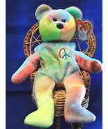 Ty Beanie Baby Peace #102 Tush, Mint Tag w/Tag Protector Nice Mix #PB377 - £18.65 GBP