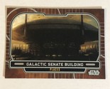 Star Wars Galactic Files Vintage Trading Card #640 Galactic Senate Building - £1.95 GBP