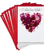 Pack of Valentines Day Cards Valentine Wish 10 Valentine&#39;s Day Cards wit... - £17.14 GBP