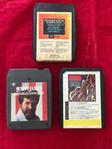 3 Country Music VTG 8 Track Tapes Various Western Music - Sonny James + More - £11.82 GBP