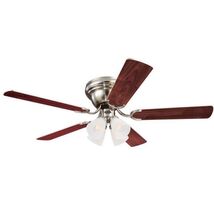 Westinghouse Contempra IV 52 in. Brushed Nickel Brown LED Indoor Ceiling... - $159.95